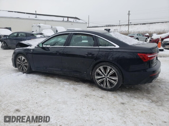 2019 Audi A6 Premium Plus with VIN WAUL2AF26KN090960, listed as a Copart auction lot 42331955 with 0 mi miles and Salvage Title. Bid and sale history available at carsss.com. Image 2.