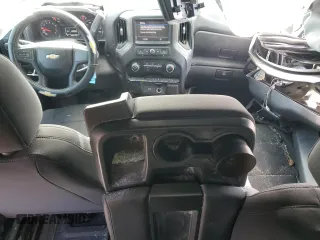 2020 Chevrolet Silverado 1500 Custom with VIN 3GCPWBEK4LG137008, listed as a Copart auction lot 87050564 with 169,386 mi miles and Salvage Title. Bid and sale history available at carsss.com. Image 8.