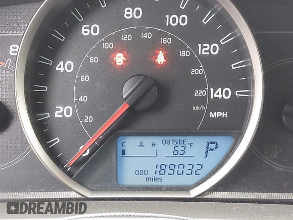 2013 Toyota RAV4 XLE with VIN JTMRFREV7D5020575, listed as a IAAI auction lot 42303486 with 189,032 mi miles and . Bid and sale history available at DreamBid. Image 15.