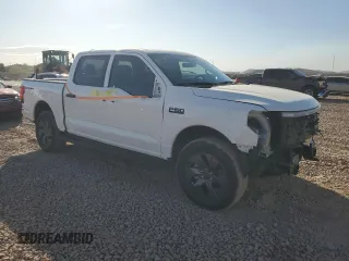 2024 Ford F-150 Lightning XLT with VIN 1FTVW3LK8RWG07888, listed as a Copart auction lot 87741505 with 2,313 mi miles and Salvage title. Bid and sale history available at DreamBid. Image 4.