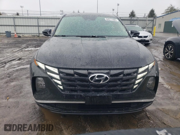 2022 Hyundai Tucson SE with VIN 5NMJA3AE6NH005093, listed as a Copart auction lot 44211485 with 95,726 mi miles and Salvage Title. Bid and sale history available at carsss.com. Image 5.