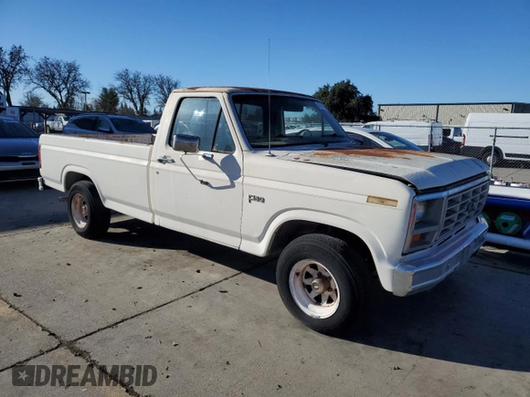1985 Ford F-150 with VIN 1FTDF15YXFPA97115, listed as a Copart auction lot 87000634 with 28,229 mi miles and Clean Title. Bid and sale history available at carsss.com. Image 4.