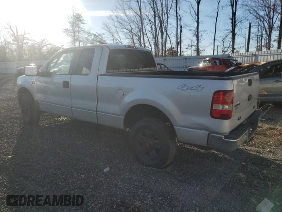 2007 Ford F-150 STX with VIN 1FTRX14W07NA00455, listed as a Copart auction lot 42367815 with 0 mi miles and Salvage Title. Bid and sale history available at carsss.com. Image 2.