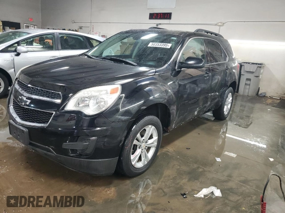 2015 Chevrolet Equinox LT with VIN 2GNALBEKXF1121057, listed as a Copart auction lot 50353395 with 162,061 mi miles and Salvage Title. Bid and sale history available at carsss.com. Image 1.