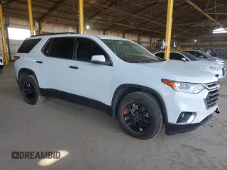 2021 Chevrolet Traverse LT Cloth with VIN 1GNERGKW6MJ169288, listed as a Copart auction lot 51664105 with 61,242 mi miles and Salvage Title. Bid and sale history available at carsss.com. Image 4.