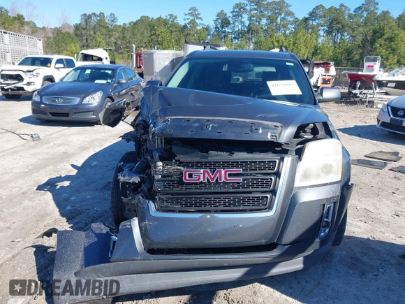 2011 GMC Terrain SLT-1 with VIN 2CTALUECXB6359439, listed as a IAAI auction lot 41634165 with 196,524 mi miles and . Bid and sale history available at carsss.com. Image 12.