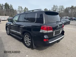 2013 Lexus LX 570 with VIN JTJHY7AX9D4126420, listed as a IAAI auction lot 41794133 with 156,035 mi miles and . Bid and sale history available at DreamBid. Image 3.