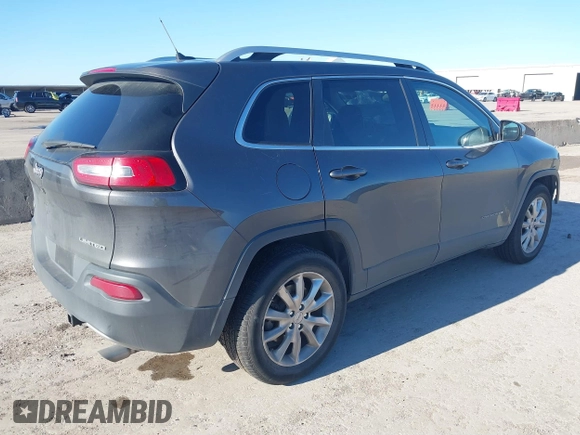 2014 Jeep Cherokee Limited with VIN 1C4PJMDS8EW271410, listed as a IAAI auction lot 41657246 with 132,930 mi miles. Bid and sale history available at carsss.com. Image 4.