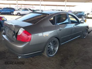 2007 Infiniti M Sport with VIN JNKAY01E27M303631, listed as a IAAI auction lot 41893141 with 221,177 mi miles and . Bid and sale history available at DreamBid. Image 4.