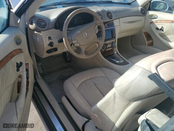2005 Mercedes-Benz CLK-Class 5.0L with VIN WDBTJ75J95F147182, listed as a Copart auction lot 89086525 with 194,343 mi miles and Clean Title. Bid and sale history available at carsss.com. Image 8.