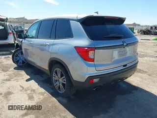 2021 Honda Passport EX-L with VIN 5FNYF8H51MB024752, listed as a IAAI auction lot 41858129 with 77,545 mi miles and . Bid and sale history available at carsss.com. Image 3.