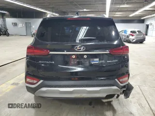 2020 Hyundai Santa Fe SEL with VIN 5NMS3CAA3LH152187, listed as a Copart auction lot 52334415 with 54,744 mi miles and Salvage Title. Bid and sale history available at DreamBid. Image 6.
