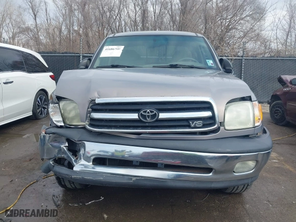 2002 Toyota Tundra SR5 with VIN 5TBRT34132S258458, listed as a IAAI auction lot 41686200 with 65,838 mi miles. Bid and sale history available at carsss.com. Image 13.