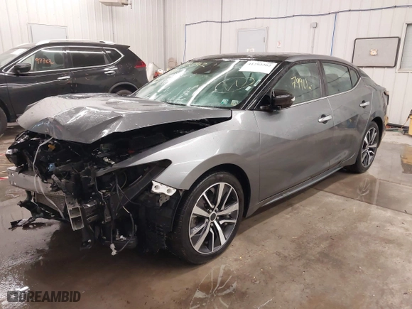 2020 Nissan Maxima SL with VIN 1N4AA6DV2LC377576, listed as a IAAI auction lot 41292362 with 79,921 mi miles. Bid and sale history available at carsss.com. Image 17.