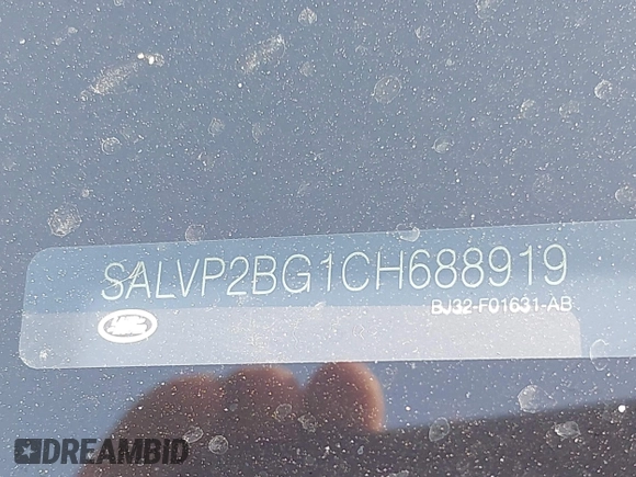 2012 Land Rover Range Rover Evoque Pure Plus с VIN SALVP2BG1CH688919, выставлен на аукционе IAAI как лот 42572368 с пробегом 140 260 миль миль и . История ставок и продаж доступна на DreamBid. Изображение 9.