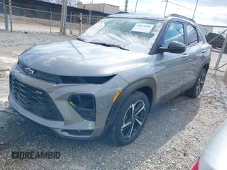 2023 Chevrolet TrailBlazer RS with VIN KL79MTSL1PB091117, listed as a IAAI auction lot 41614209 with 22,584 mi miles. Bid and sale history available at carsss.com. Image 17.