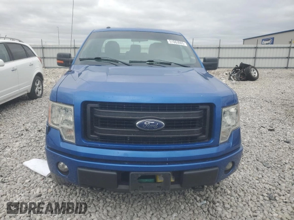 2013 Ford F-150 XL with VIN 1FTFX1EF1DFB09577, listed as a Copart auction lot 51063005 with 197,289 mi miles and Salvage title. Bid and sale history available at DreamBid. Image 5.
