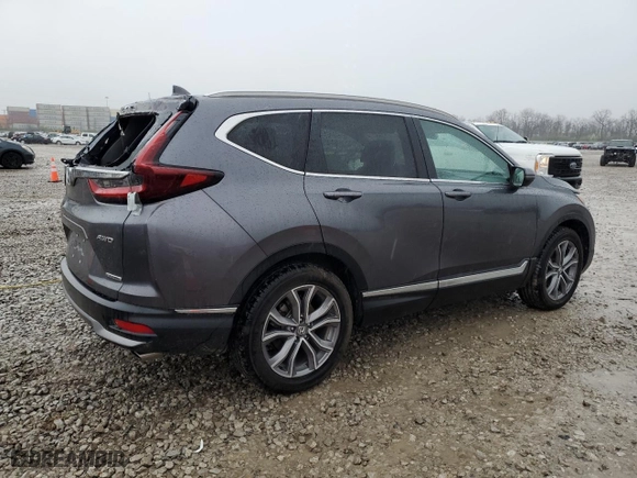 2020 Honda CR-V Touring with VIN 2HKRW2H90LH659224, listed as a Copart auction lot 51845435 with 50,126 mi miles and Salvage Title. Bid and sale history available at carsss.com. Image 3.