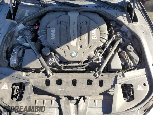 2014 BMW 7 Series ALPINA B7 xDrive with VIN WBAYF8C55ED141747, listed as a Copart auction lot 46998675 with 88,504 mi miles and Salvage Title. Bid and sale history available at DreamBid. Image 11.