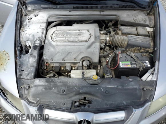 2005 Acura TL with VIN 19UUA66295A046326, listed as a Copart auction lot 54550935 with 166,408 mi miles and Salvage Title. Bid and sale history available at carsss.com. Image 11.