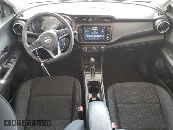 2024 Nissan Kicks SV with VIN 3N1CP5CVXRL483397, listed as a Copart auction lot 47669215 with 8,144 mi miles and Salvage Title. Bid and sale history available at carsss.com. Image 8.