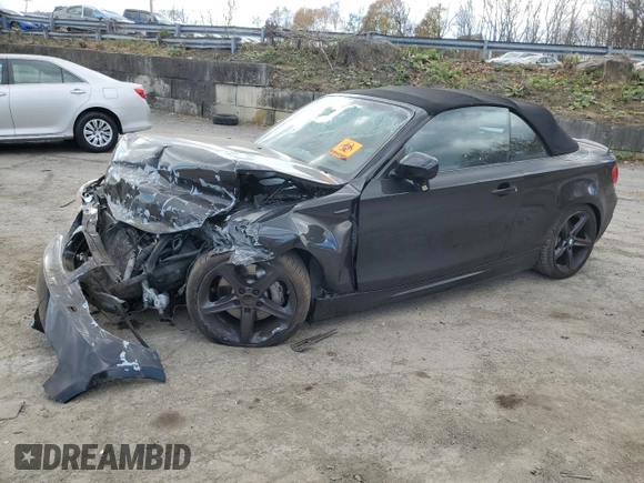 2011 BMW 1 Series 135i with VIN WBAUN7C50BVM24185, listed as a Copart auction lot 79507574 with Not provided miles and Salvage title. Bid and sale history available at DreamBid. Image 1.
