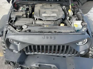 2017 Jeep Wrangler Willys Wheeler with VIN 1C4AJWAG1HL624254, listed as a Copart auction lot 42678975 with 51,936 mi miles and Salvage Title. Bid and sale history available at DreamBid. Image 12.