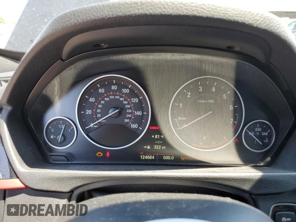 2014 BMW 3 Series 328i Gran Turismo xDrive with VIN WBA3X5C5XED242689, listed as a Copart auction lot 66156485 with 124,684 mi miles and Clean title. Bid and sale history available at DreamBid. Image 9.