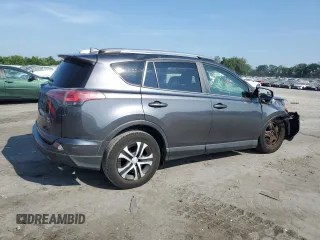 2017 Toyota RAV4 LE with VIN JTMBFREV2HD204349, listed as a Copart auction lot 63006825 with 141,795 mi miles and Salvage title. Bid and sale history available at DreamBid. Image 3.