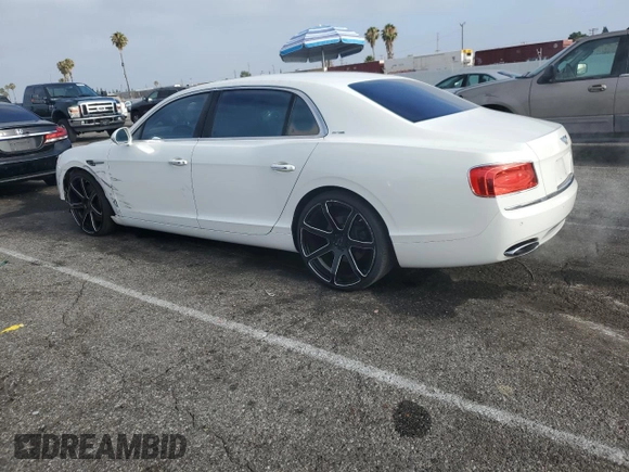 2015 Bentley Flying Spur z VIN SCBEC9ZAXFC041601, wystawiony jako Copart lot #62028895 z przebiegiem 43 943 mil mil oraz Szkoda całkowita • Salvage title. Historia ofert i sprzedaży dostępna na DreamBid. Obrazek 2.