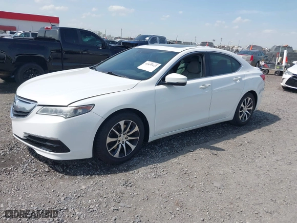 2015 Acura TLX Tech with VIN 19UUB1F56FA028300, listed as a IAAI auction lot 41895422 with 188,353 mi miles. Bid and sale history available at carsss.com. Image 17.