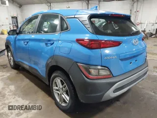 2022 Hyundai Kona SE with VIN KM8K2CAB5NU773515, listed as a IAAI auction lot 41360362 with 14,709 mi miles. Bid and sale history available at carsss.com. Image 3.