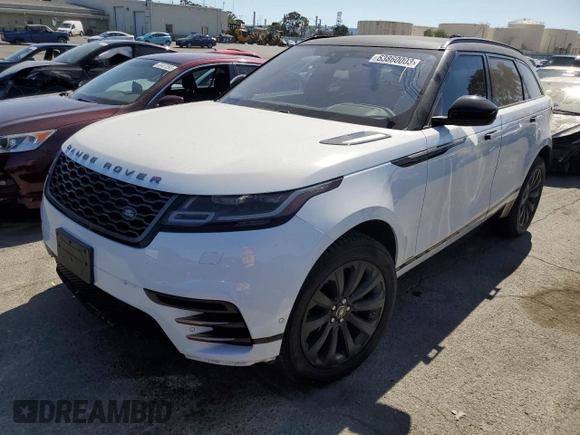 2018 Land Rover Range Rover Velar R-Dynamic SE with VIN SALYL2RN8JA758838, listed as a Copart auction lot 63860003 with 51,777 mi miles. Bid and sale history available at carsss.com. Image 1.