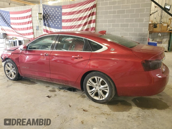 2015 Chevrolet Impala LT with VIN 2G1115SL9F9102216, listed as a Copart auction lot 59892025 with 125,426 mi miles and Clean title. Bid and sale history available at DreamBid. Image 2.