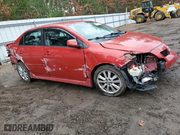 2010 Toyota Corolla with VIN 2T1BU4EE0AC445841, listed as a Copart auction lot 79291374 with 252,201 mi miles and Salvage Title. Bid and sale history available at carsss.com. Image 4.