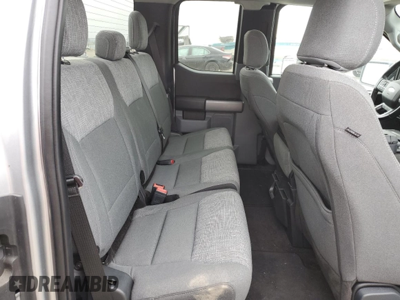 2021 Ford F-150 XL with VIN 1FTEX1CB2MKE77401, listed as a Copart auction lot 52754445 with 87,029 mi miles and Salvage title. Bid and sale history available at DreamBid. Image 10.