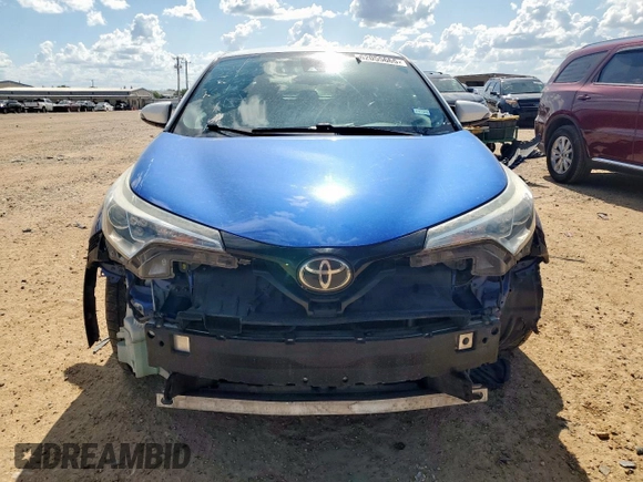 2018 Toyota C-HR XLE with VIN NMTKHMBX2JR031377, listed as a Copart auction lot 62055665 with 120,271 mi miles and Salvage title. Bid and sale history available at DreamBid. Image 5.