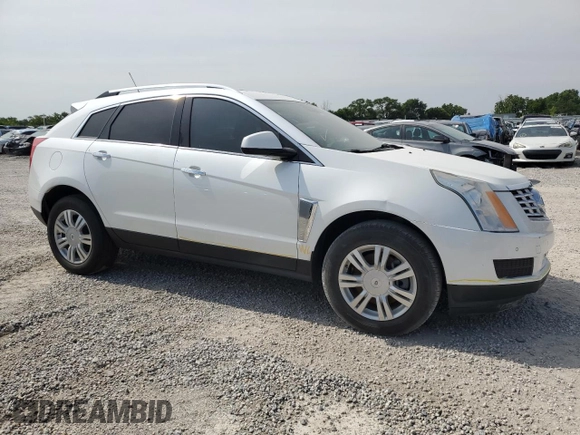 2016 Cadillac SRX Luxury Collection with VIN 3GYFNBE39GS516719, listed as a Copart auction lot 59988365 with 138,054 mi miles and Salvage title. Bid and sale history available at DreamBid. Image 4.