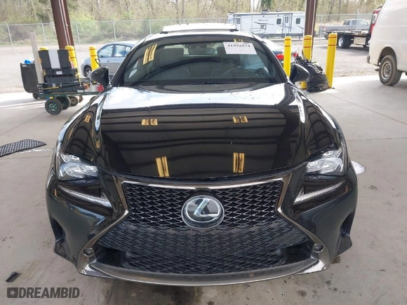 2018 Lexus RC with VIN JTHSZ5BCXJ5008600, listed as a IAAI auction lot 41992974 with 1 mi miles. Bid and sale history available at carsss.com. Image 11.
