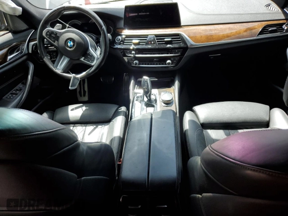 2017 BMW 5 Series 540i with VIN WBAJE5C37HG915145, listed as a Copart auction lot 60360365 with Not provided miles and Salvage title. Bid and sale history available at DreamBid. Image 8.