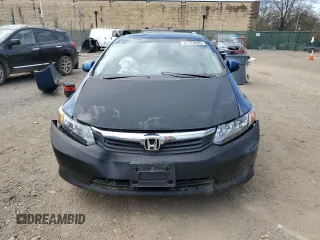2012 Honda Civic EX-L with VIN 19XFB2F98CE363440, listed as a Copart auction lot 47724625 with 138,364 mi miles and Salvage Title. Bid and sale history available at DreamBid. Image 5.