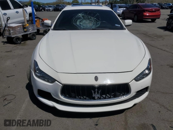 2015 Maserati Ghibli S Q4 with VIN ZAM57RTA4F1134471, listed as a Copart auction lot 51932645 with 101,748 mi miles and Non Repairable. Bid and sale history available at carsss.com. Image 5.