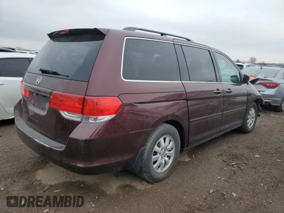 2010 Honda Odyssey EX-L with VIN 5FNRL3H62AB007415, listed as a Copart auction lot 52200245 with 184,601 mi miles and Salvage Title. Bid and sale history available at DreamBid. Image 3.