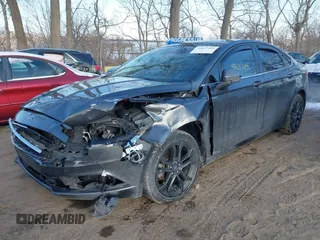 2018 Ford Fusion SE with VIN 3FA6P0T95JR105382, listed as a IAAI auction lot 41637499 with 35,516 mi miles and . Bid and sale history available at carsss.com. Image 6.