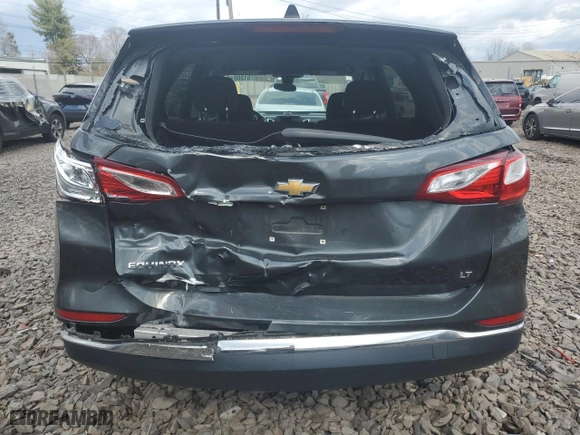 2020 Chevrolet Equinox LT with VIN 3GNAXKEV6LS500569, listed as a Copart auction lot 51200165 with 92,931 mi miles and Salvage Title. Bid and sale history available at carsss.com. Image 6.