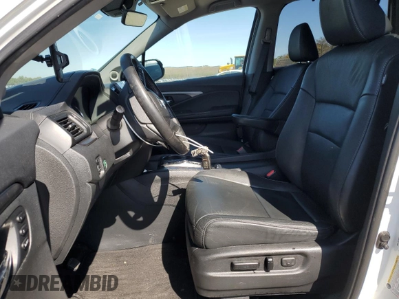 2021 Honda Pilot EX-L with VIN 5FNYF6H59MB051833, listed as a Copart auction lot 50360485 with 153,971 mi miles and Salvage Title. Bid and sale history available at DreamBid. Image 7.