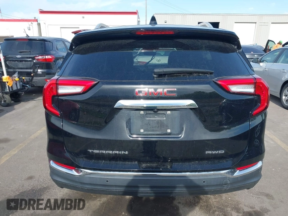 2022 GMC Terrain SLT with VIN 3GKALVEV5NL110604, listed as a IAAI auction lot 42113494 with 34,277 mi miles and . Bid and sale history available at DreamBid. Image 16.