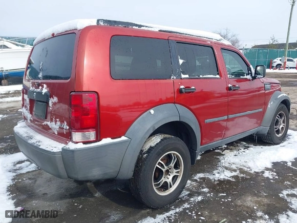2008 Dodge Nitro SXT with VIN 1D8GU28K58W188643, listed as a IAAI auction lot 41568410 with 0 mi miles. Bid and sale history available at carsss.com. Image 4.
