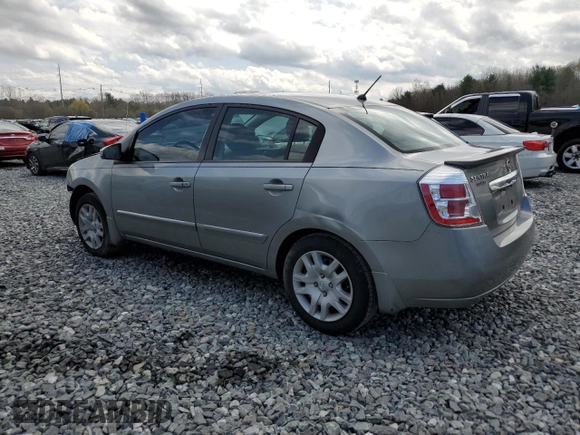 2012 Nissan Sentra S with VIN 3N1AB6AP5CL624089, listed as a Copart auction lot 53837075 with 121,765 mi miles and Non Repairable. Bid and sale history available at DreamBid. Image 2.