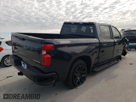 2024 Chevrolet Silverado 1500 Custom Trail Boss with VIN 3GCPDCEK8RG398601, listed as a Copart auction lot 88468505 with 933 mi miles and Salvage Title. Bid and sale history available at carsss.com. Image 3.
